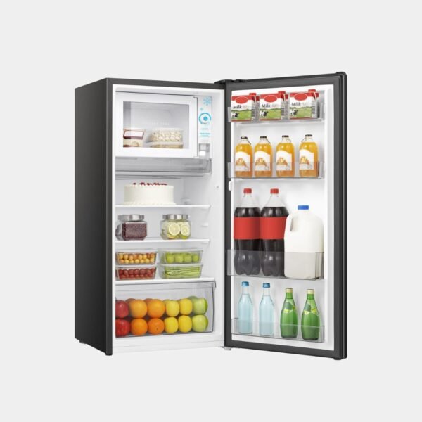 Hisense Fridge 176 Liters Black Single Door Refrigerator - Image 6