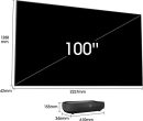 Hisense 100 inch Laser TV L5 Series HE 100L5