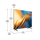 Hisense 55 inch smart 4k UHD Frameless 2