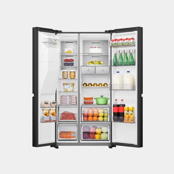 Hisense Fridge 628L Side By Side Refrigerator with Dispenser - Image 5