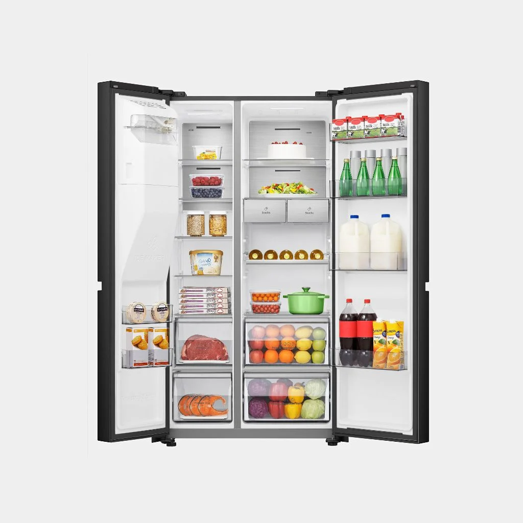 Hisense Fridge 628L Side By Side Refrigerator with Dispenser - Image 5