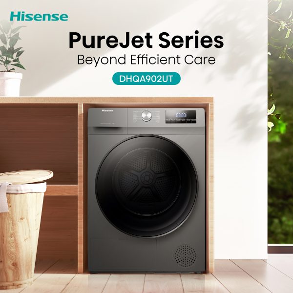 Hisense DHQA902UT 9kg Tumble Dryer