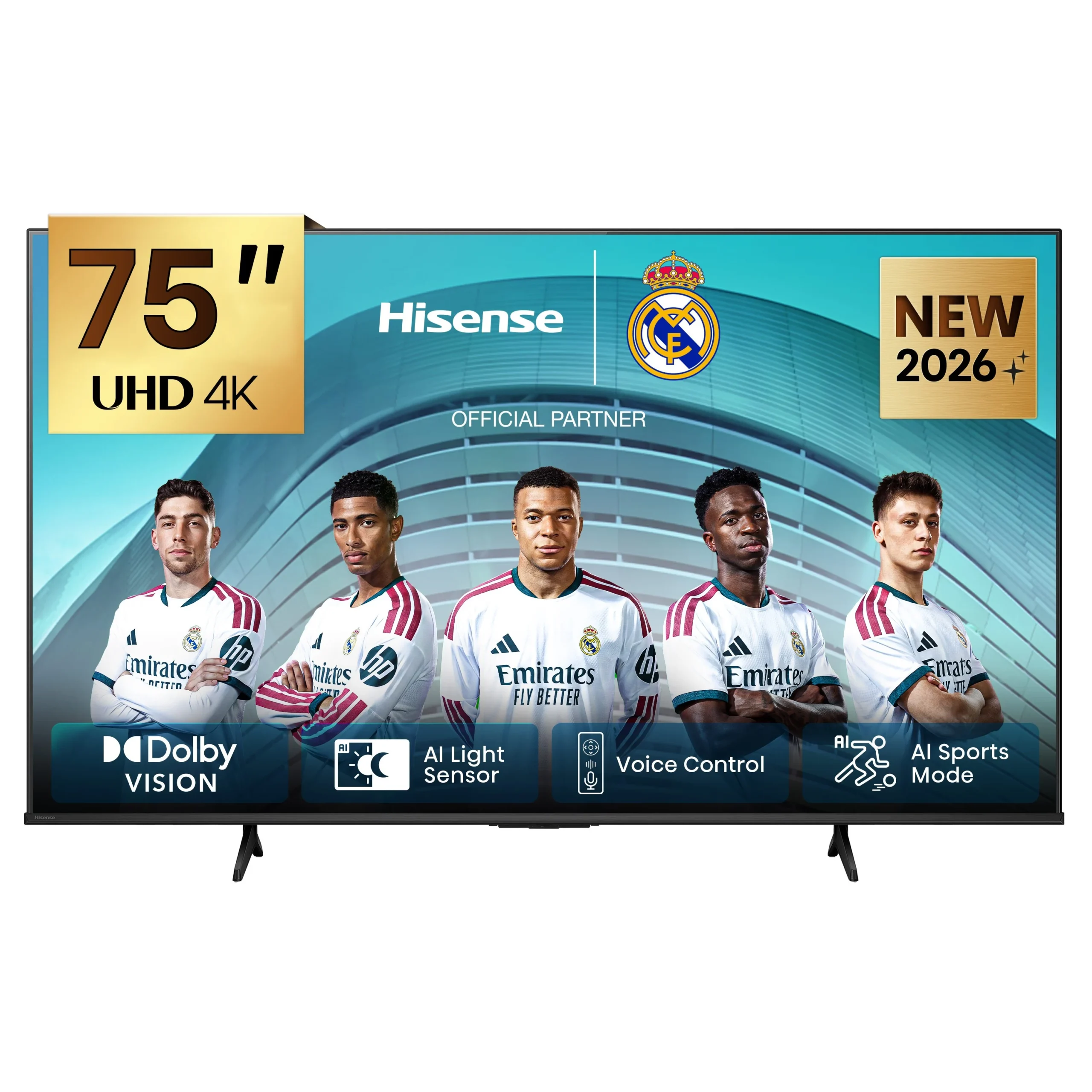 75 UHD 4K (1) Hisense A6 75 inches LED UHD TV - Image 1