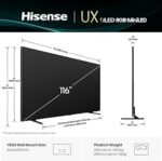 Hisense 116 inch UX TV RGB Mini LED 165Hz VRR 4K - Image 2