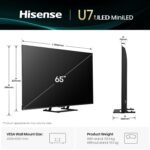 Hisense 65U7Q | 65″ Mini-LED 144Hz VRR ULED Gaming TV - Image 2