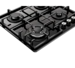 Hisense HHU60GAGB Built In Hob 4 Gas, 60CM - Black Glass - Image 4