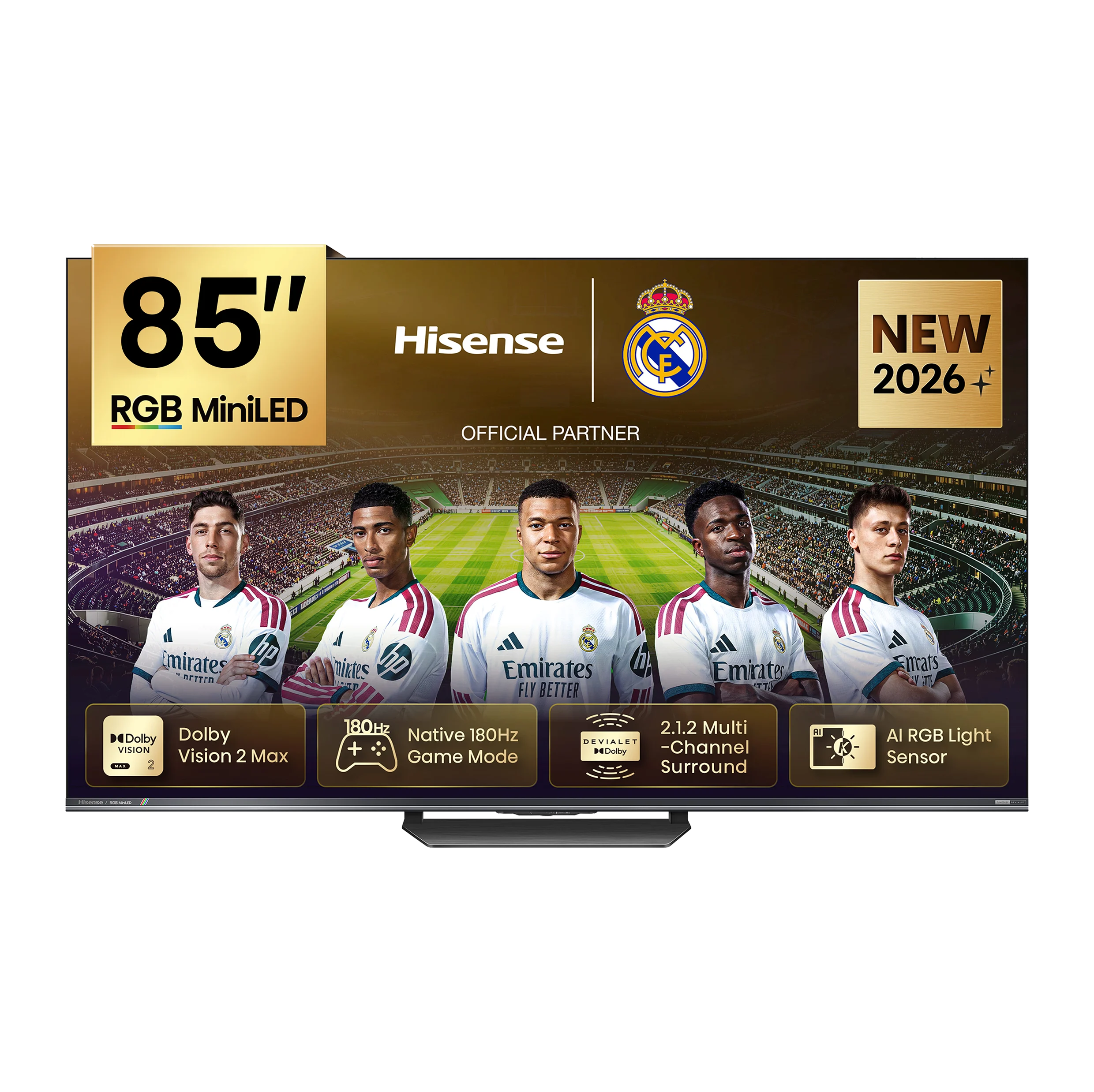 85UR8S Hisense 85 Inch RBG MiniLED 85UR8S - Image 1